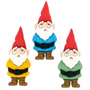 Пуговицы декоративные "Garden Gnomes" EFCO Jesse James