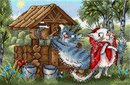 Свидание у колодца (18*13 см)