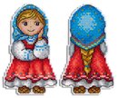 Внучка Машенька (пластиковая канва)