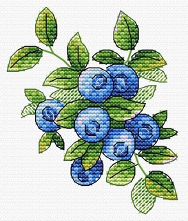 Лесная черника (11*10 см)