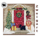 Материалы для MH14-1301 "Рождественский дом" (Home For Christmas) (канва серо-коричневая)