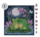 Материалы для MH14-2013 "Влюбленные лягушки" (Courtin Froggies) (Бритни 28 ct синяя)