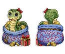 Денежная змея (12*9 см) (двусторонняя игрушка) (пластиковая канва)