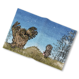 Обложка для паспорта. Ежик в тумане (20*13,5 см) (серия "Союзмультфильм")
