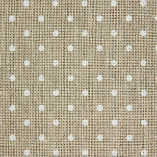 Белфаст 32 (в ост), цвет: льняной в белый горох (Raw Natural/White Points 5379), 61х70 см