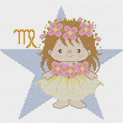 Дева (Virgo) (18*18 см)